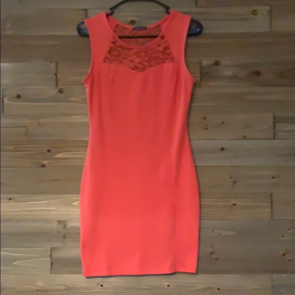 Orange dress